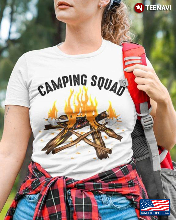 Camping Squad Campfire for Camp Lover