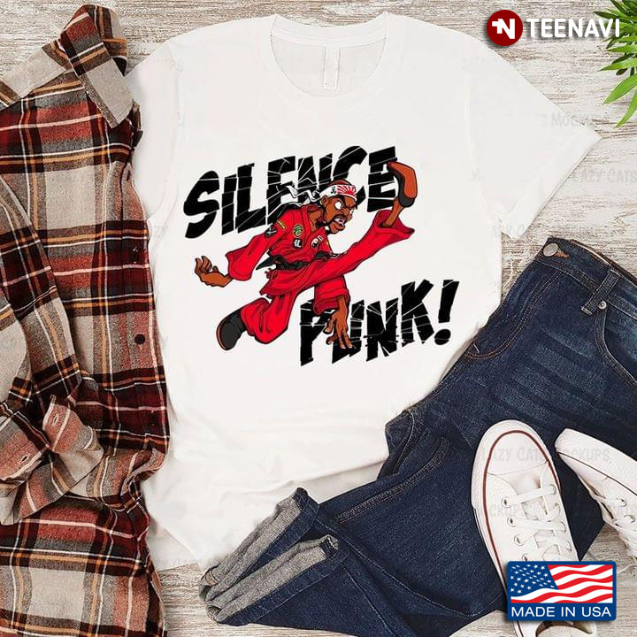 Silence Punk Martin Lawrence Funny Design