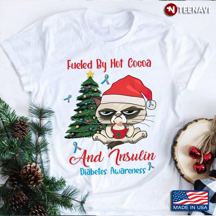 Grumpy Cat Fueled By Hot Cocoa And Insulin Diabetes Awareness for Christmas