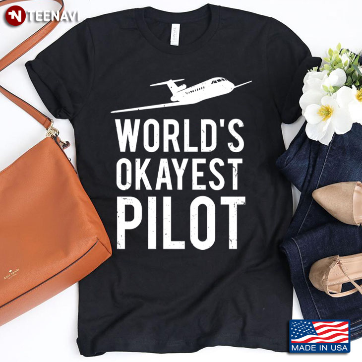 World's Okayest Pilot Gift for Pilot