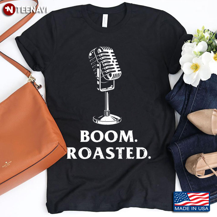 Microphone Boom Roasted Cool Design