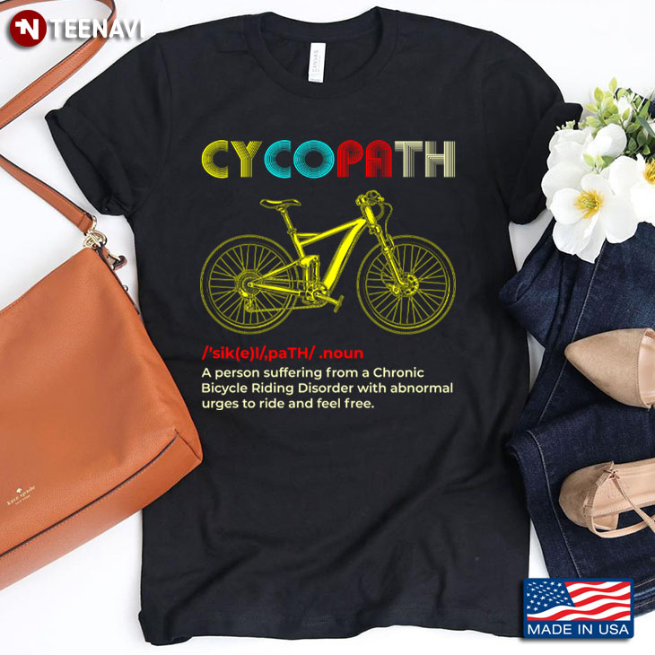 Cycopath A Person Suffering From Chronic Bike Riding Disorder