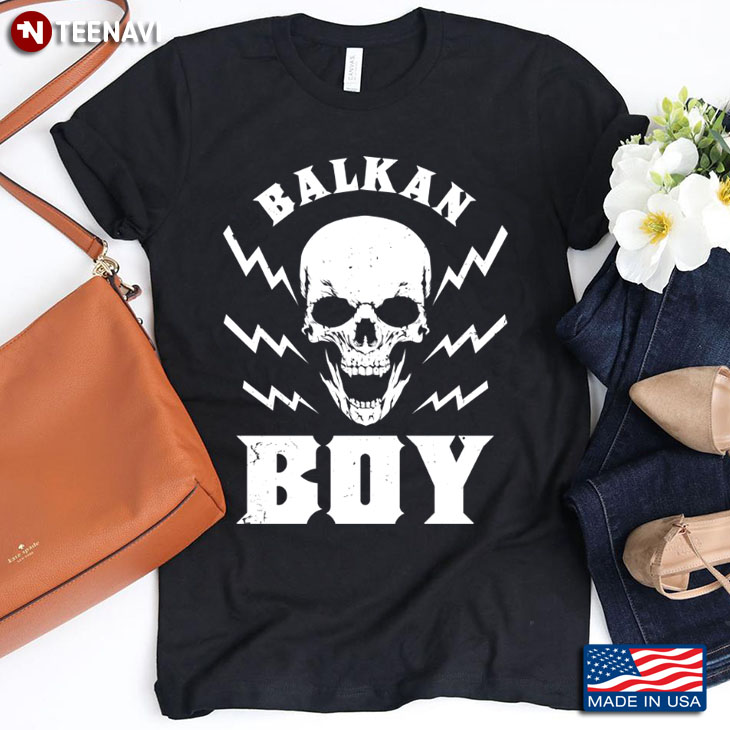 Skull Balkan Boy Cool Design