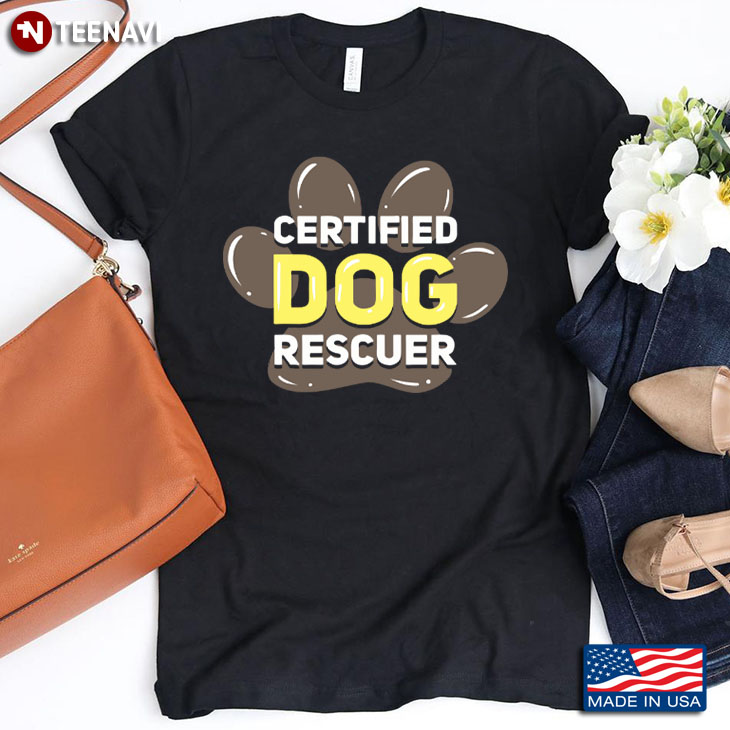 Certified Dog Rescuer for Dog Lover