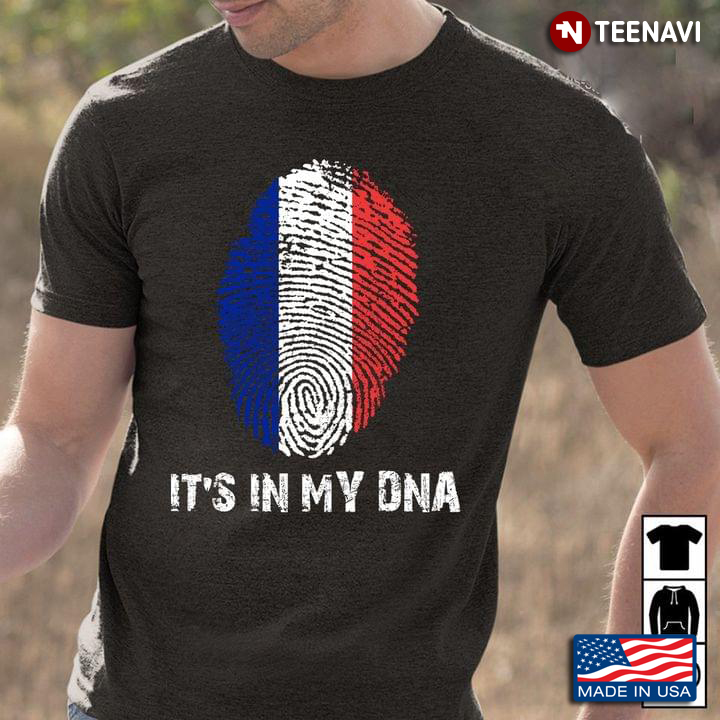 France Fingerprint It's In My DNA