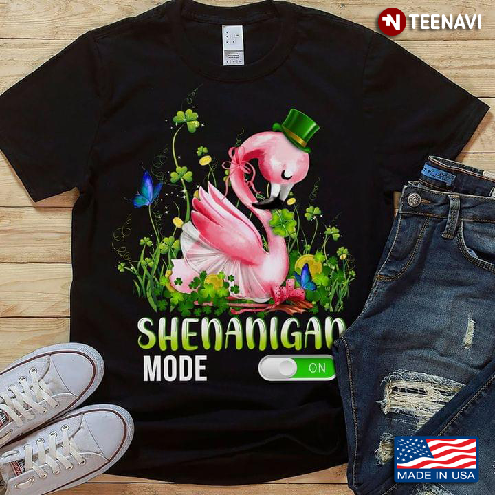 Flamingo Shenanigan Mode for St Patrick's Day