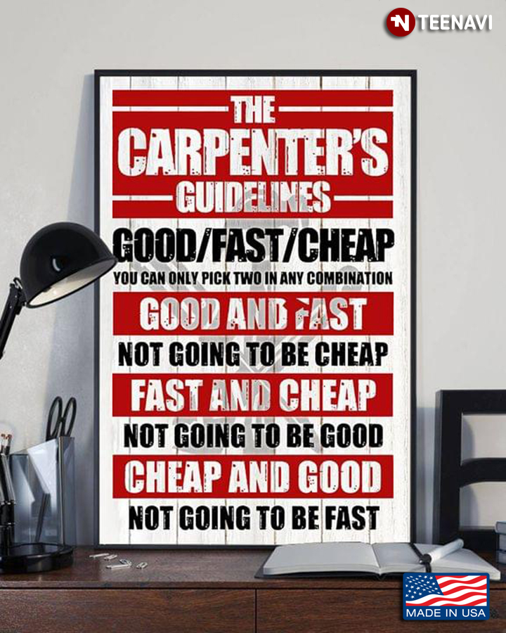 The Carpenter's Guidelines