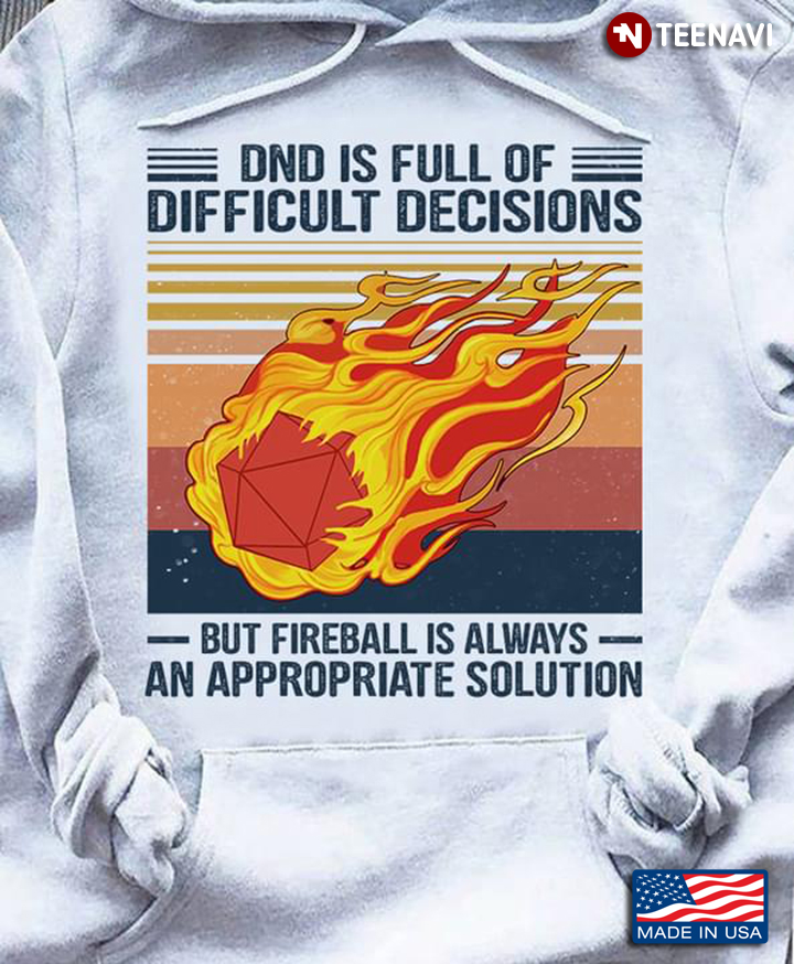 Vintage DnD Is Full Of Difficult Decisions But Fireball Is Always An Appropriate