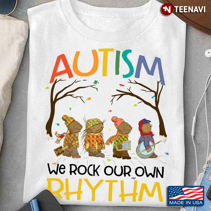 Otters Autism We Rock Our Own Rhythm