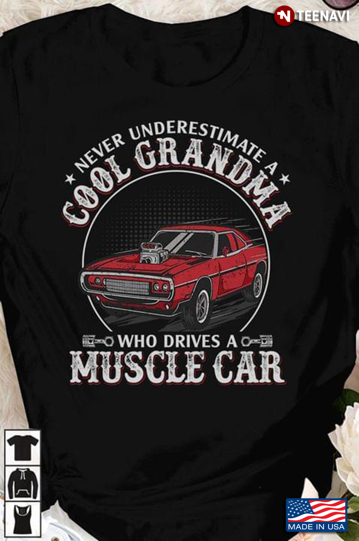 Never Underestimate A Cool Grandma Who Drives A Muscle Car