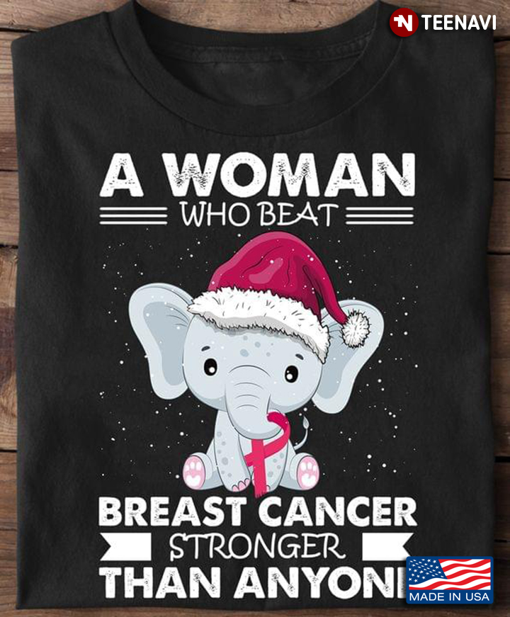 Elephant A Woman Who Beat Breast Cancer Stronger Than Anyone for Christmas