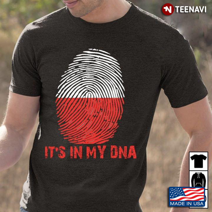 Poland Fingerprint It's In My DNA