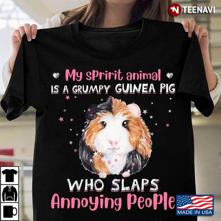 My Spirit Animal Is A Grumpy Guinea Pig Who Slaps Annoying People