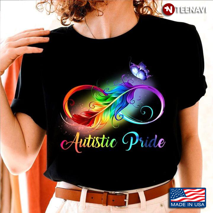 Autistic Pride Autism Awareness Feather