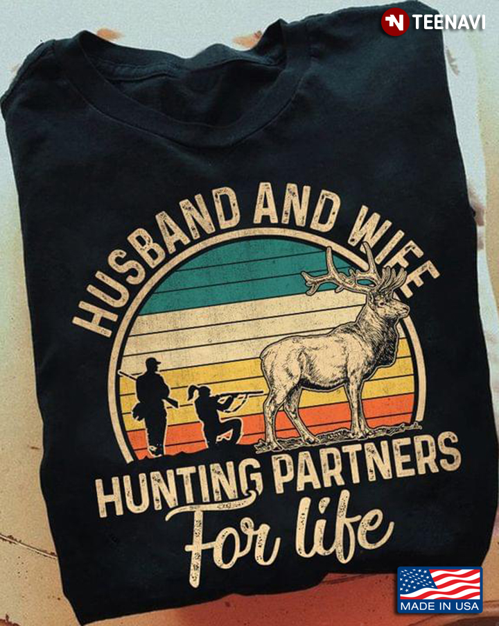 Vintage Husband And Wife Hunting Partners For Life