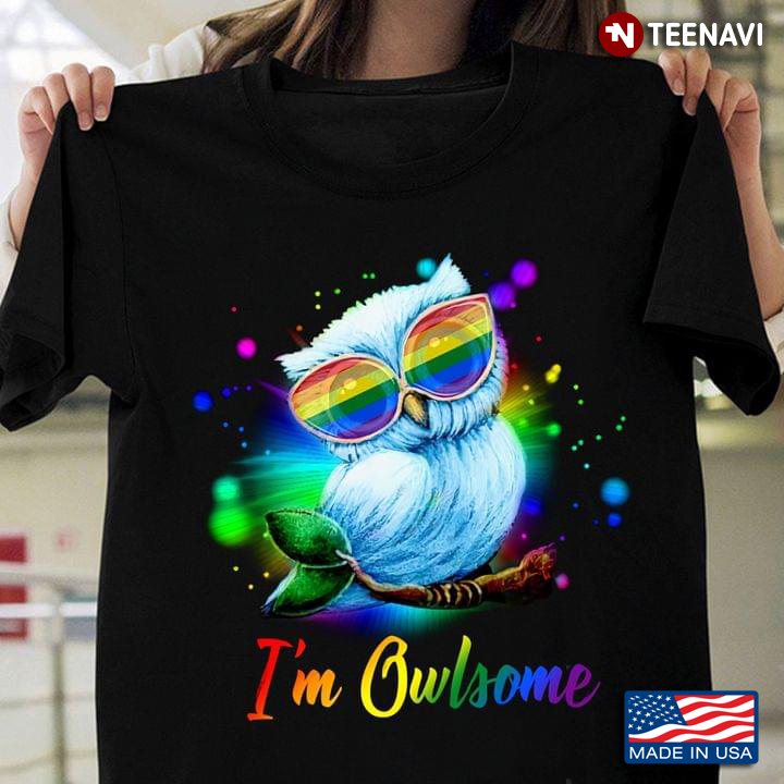 LGBT Owl I'm Owlsome
