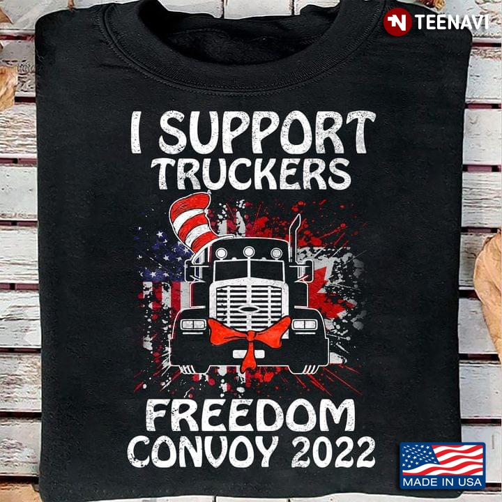Dr Seuss I Support Truckers Freedom Convoy 2022