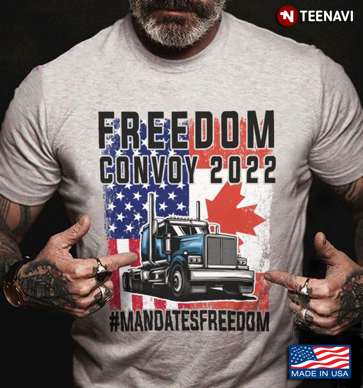 Trucker Freedom Convoy 2022 Mandates Freedom