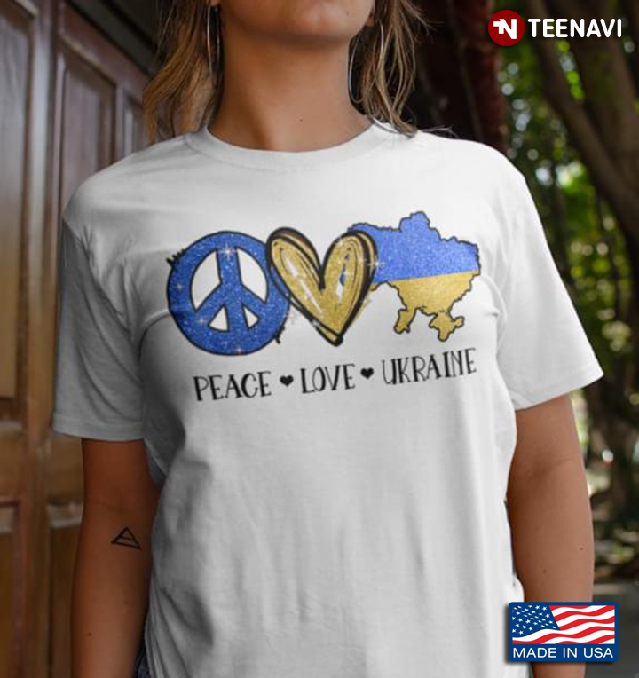 Peace Love Ukraine Support Ukraine