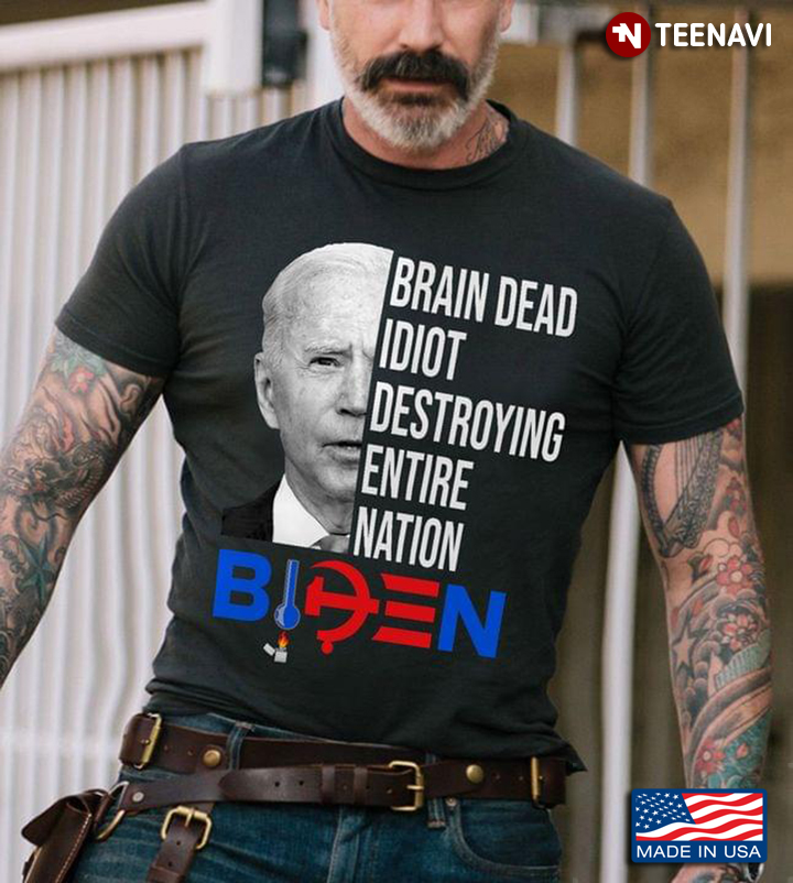 Brain Dead Idiot Destroying Entire Nation Biden