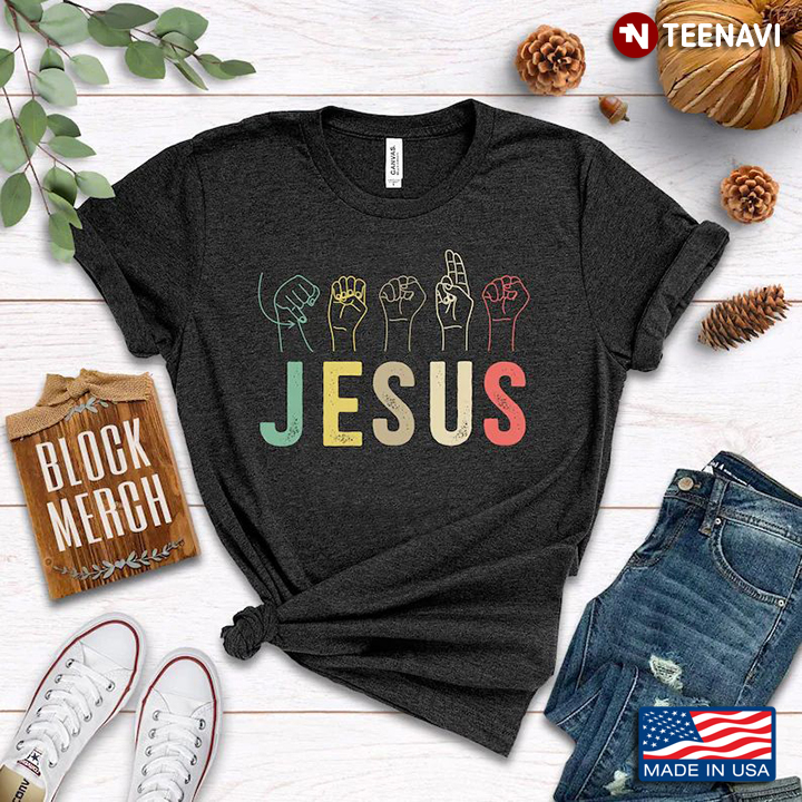 Jesus American Sign Language Gift for Christian