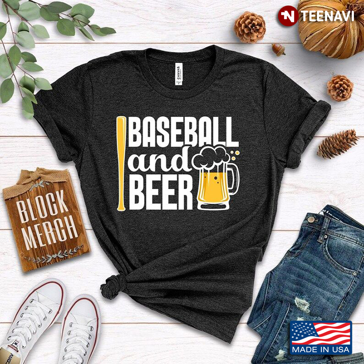 Baseball And Beer for Sports Lover