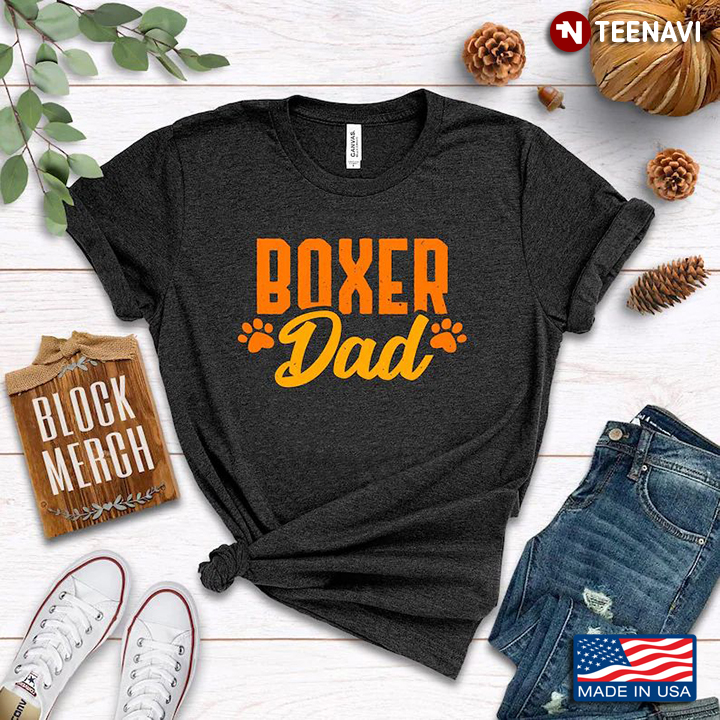 Boxer Dad Dog Lover for Father's Day
