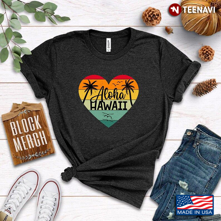 Vintage Aloha Hawaii for Travel Lover