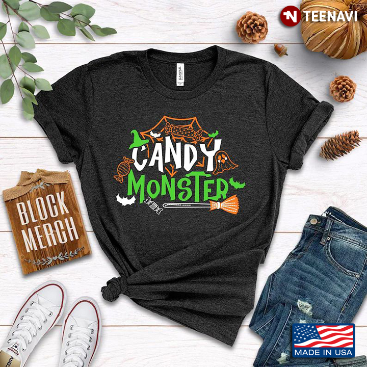 Candy Monster Funny Design for Halloween