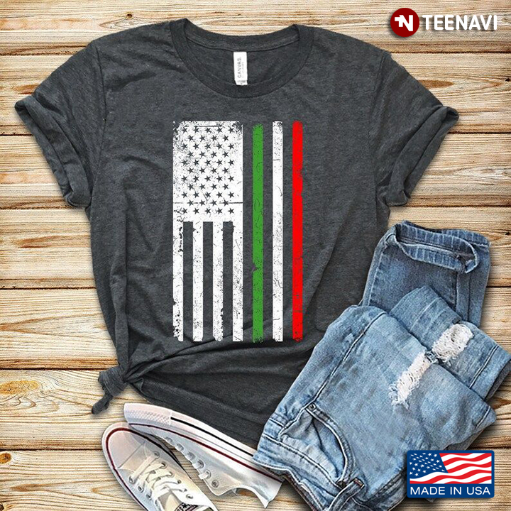 Italian American Flag Patriotic