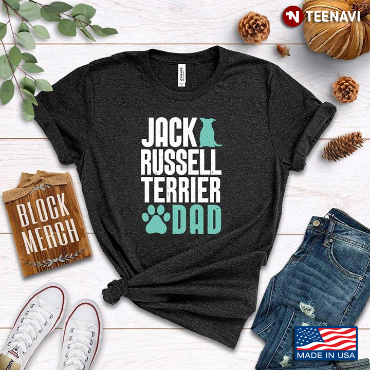 Jack Russell Terrier Dad Dog Lover for Father's Day