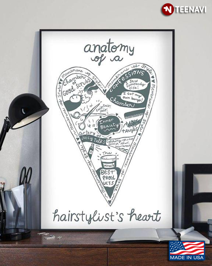 Vintage Anatomy Of A Hairstylist's Heart