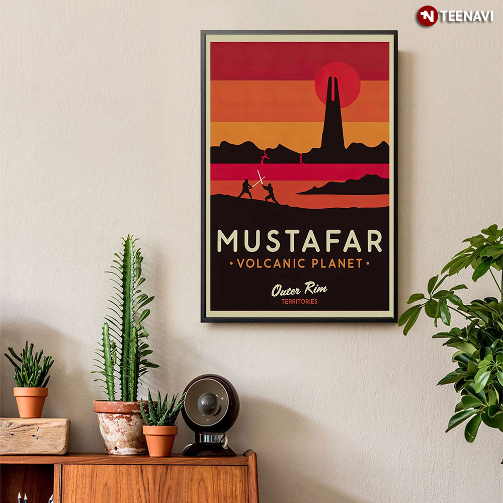 Mustafar Volcanic Planet Outer Rim Territories Star Wars Galaxy