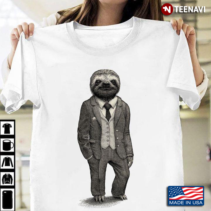 Gentleman Sloth for Animal Lover