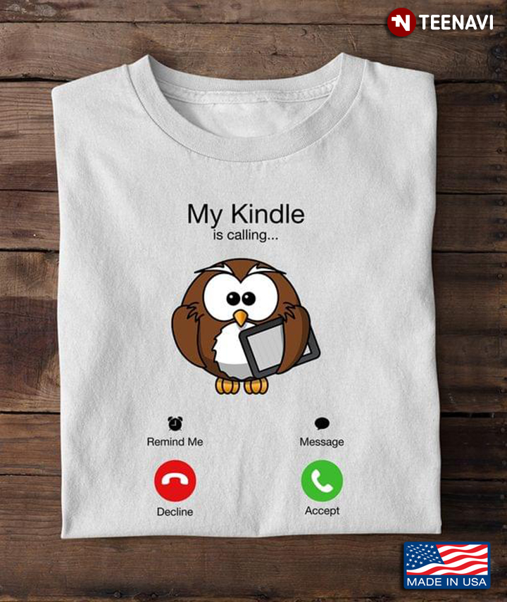 Owl My Kindle Is Calling