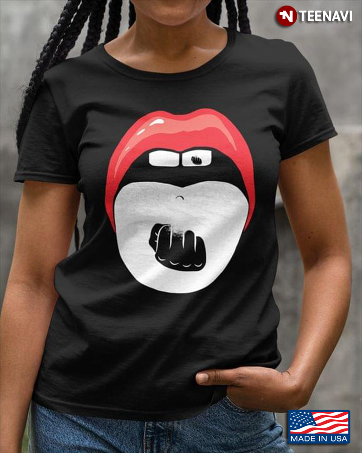 Fucking Mouth Funny Design