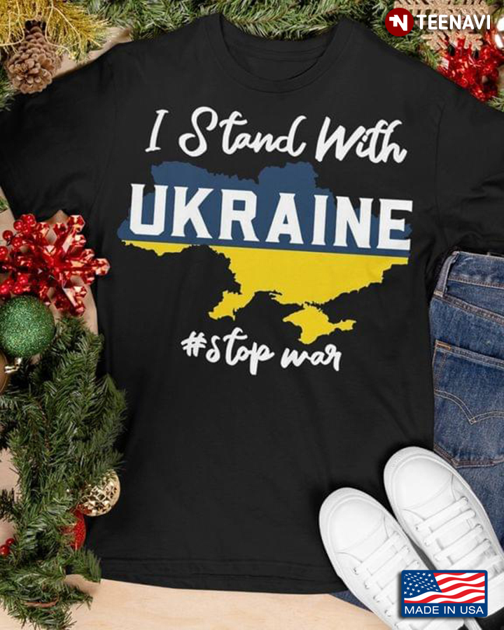 I Stand With Ukraine Stop War