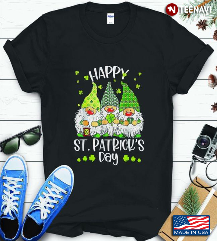 Gnomes Happy St Patrick's Day
