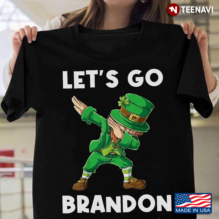 Leprechaun Let's Go Brandon for St Patrick's Day