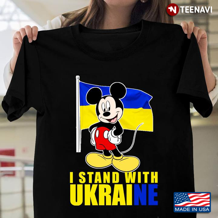 Mickey Mouse I Stand With Ukraine