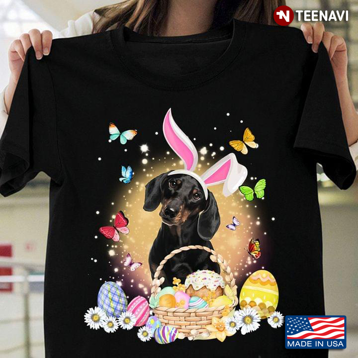 Happy Easter Bunny Dachshund for Dog Lover