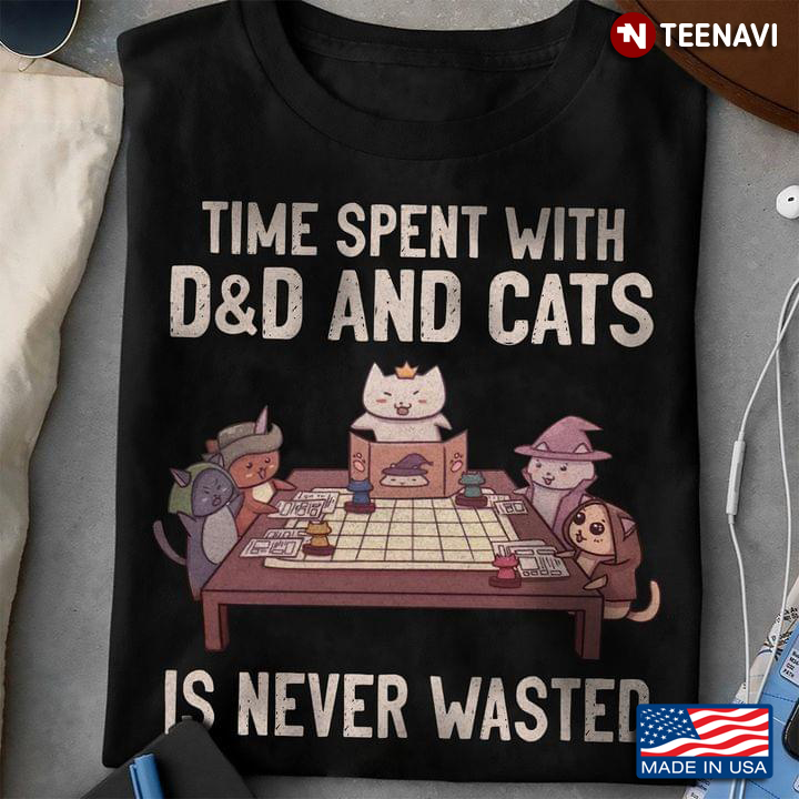 Time Spent With D&D And Cats Is Never Wasted