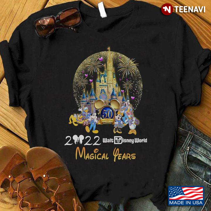 50th Anniversary 2022 Walt Disney World Magical Years T-Shirt