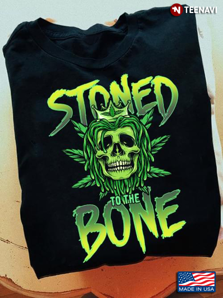 Skull Weed Stoned To The Bone