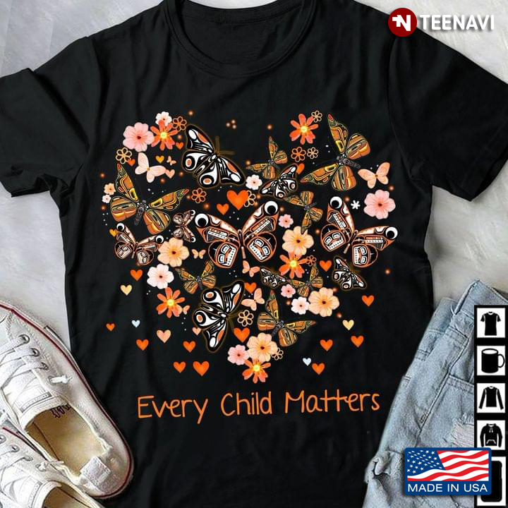 Butterflies Every Child Matters Orange Shirt Day Indigenous