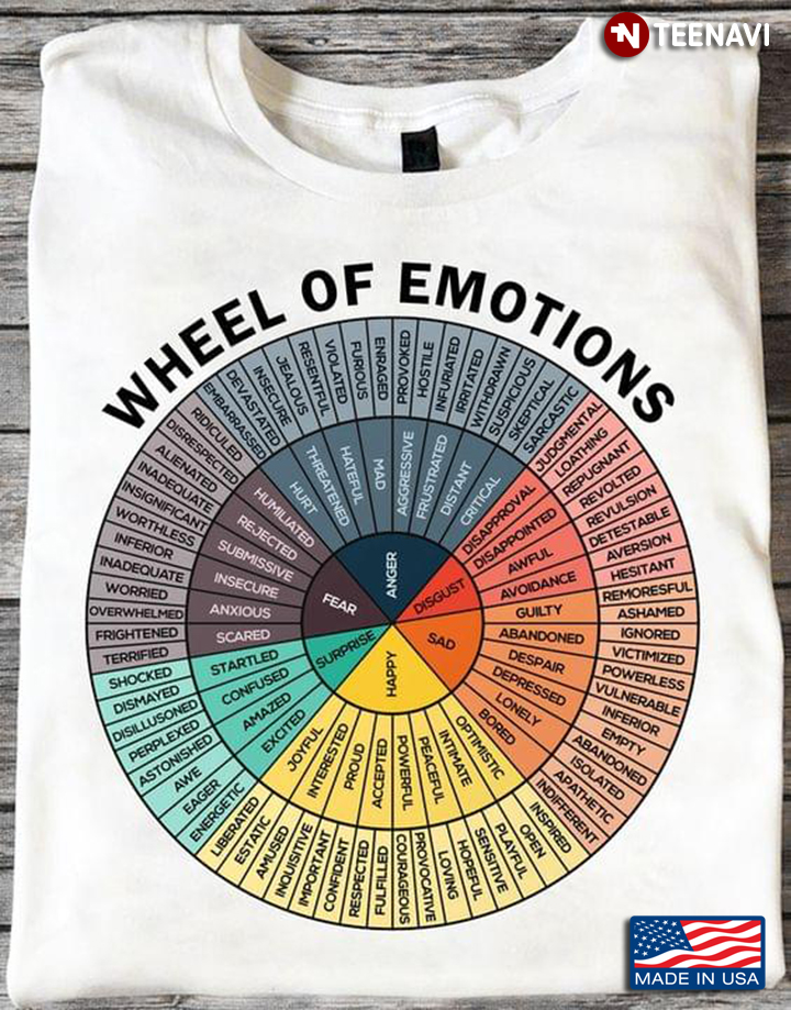 Wheel Of Emotions Cool Design