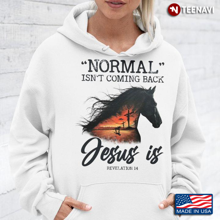 Horse Normal Isn't Coming Back Jesus Is Revelation 14