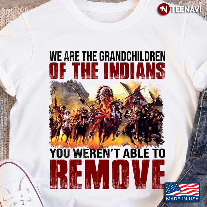Native American We Are The Grandchildren Of The Indians