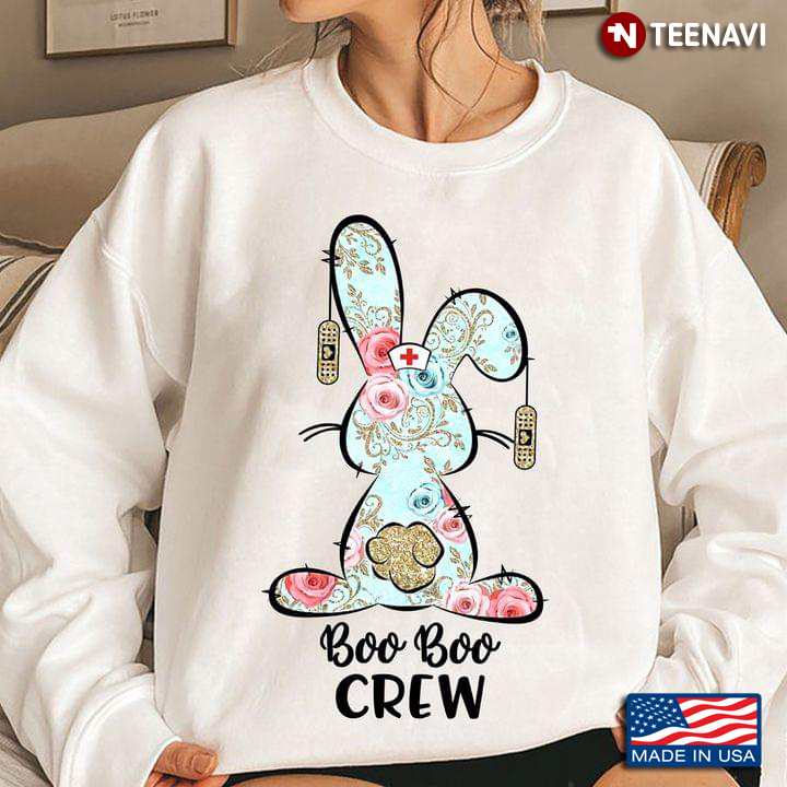 Nurse Funny Rabbit Boo Boo Crew