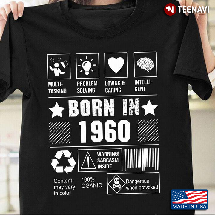 Born In 1960 Gift for Birthday